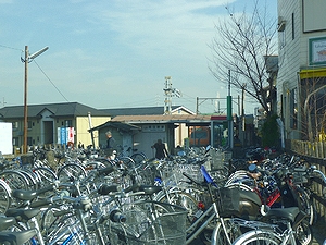西日野駅前
